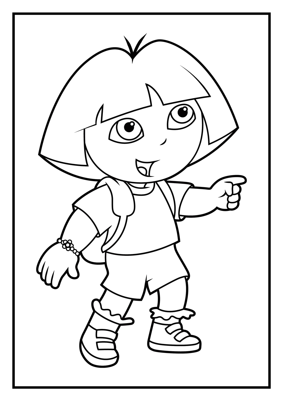 Pictures To Color Of Dora And Diego Free Cum Fiesta