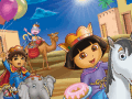 Dora And Diego Online Coloring Page