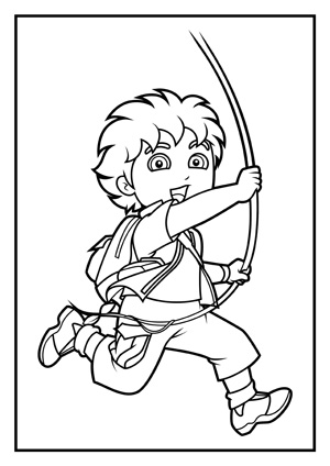 Diego Coloring Pages