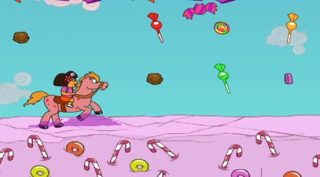 Screenshot - Dora And Unicorn In Candy Land