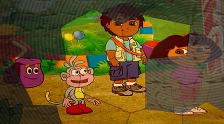 Screenshot - Puzzle Mania: Dora And Diego